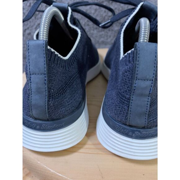 Wolf and Shepherd Supreme Knit Trainer Mens Size 7.5 Blue Athletic Golf Sneaker